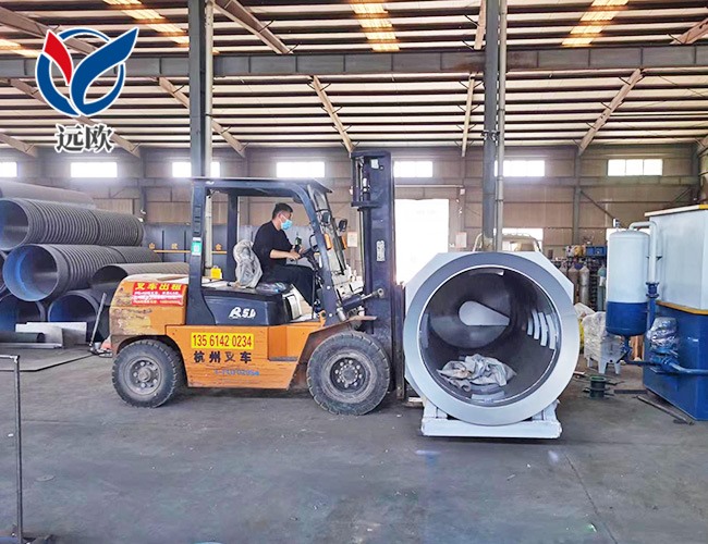 微濾機(jī)生產(chǎn)完成發(fā)貨