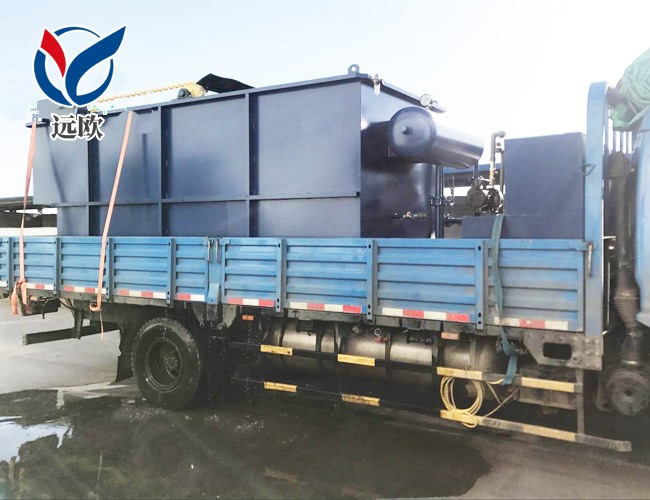 溶氣氣浮機(jī)發(fā)貨現(xiàn)場