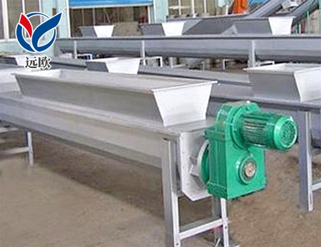 無軸螺旋輸送機